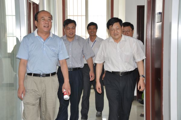 山东省司法厅程飞厅长来松园所调研