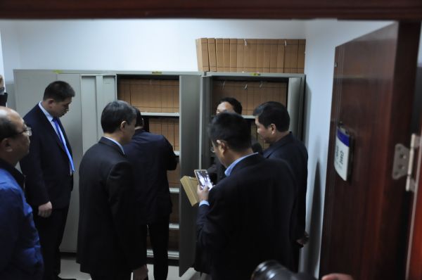 聊城司法局、茌平司法局来松园律所参观